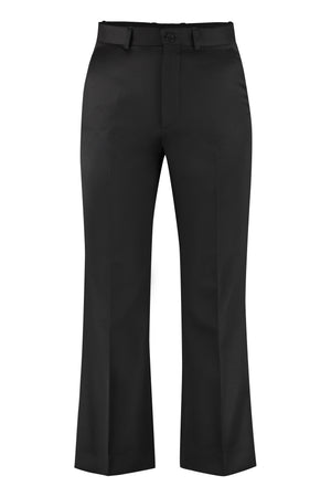 Wool tailored trousers-0